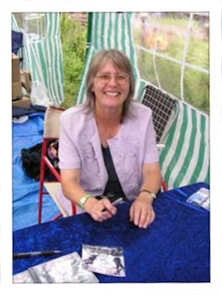 Jenny Parsons took this photo of me signing CD’s at Cropredy 2004